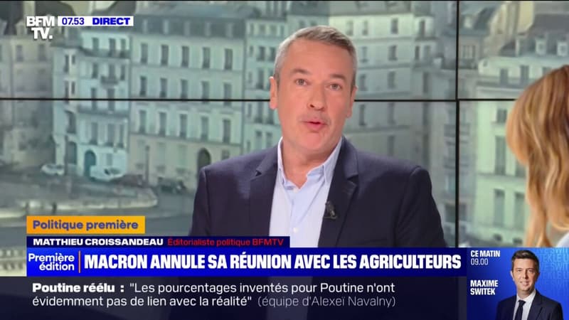 ÉDITO - Colère des agriculteurs: pourquoi la réunion avec Emmanuel Macron attendra