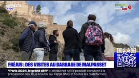 Fréjus: des visites au barrage de Malpasset