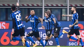 Les joueurs de l'Inter, le 17 janvier 2021