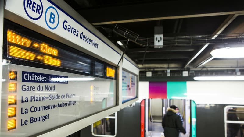 Les incidents ont été particulièrement nombreux sur le RER B en mars.