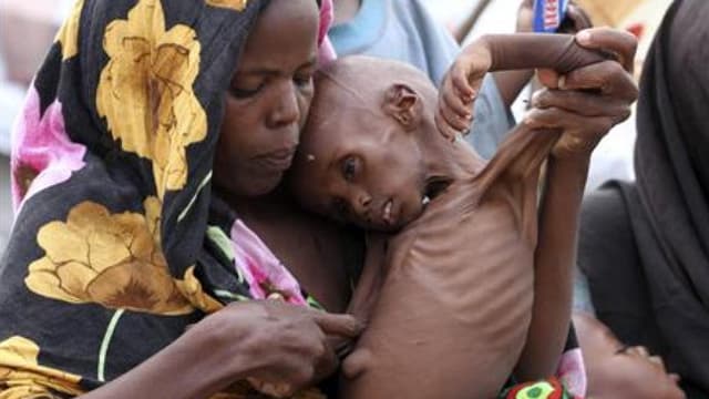 124 millions de personnes à la merci de la famine en 2017.