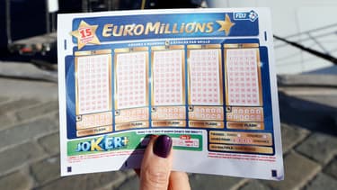 Grille du jeu Euromillions. (illustration)