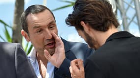 Gilles Lellouche et Pierre Niney au festival de Cannes en 2015
