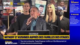 Steve Witkoff présent auprès des familles d'otages à Tel-Aviv : "Une paix née non pas de la politique mais de courage"