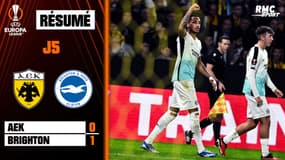 Résumé : AEK Athènes 0-1 Brighton - Ligue Europa (5ème journée)