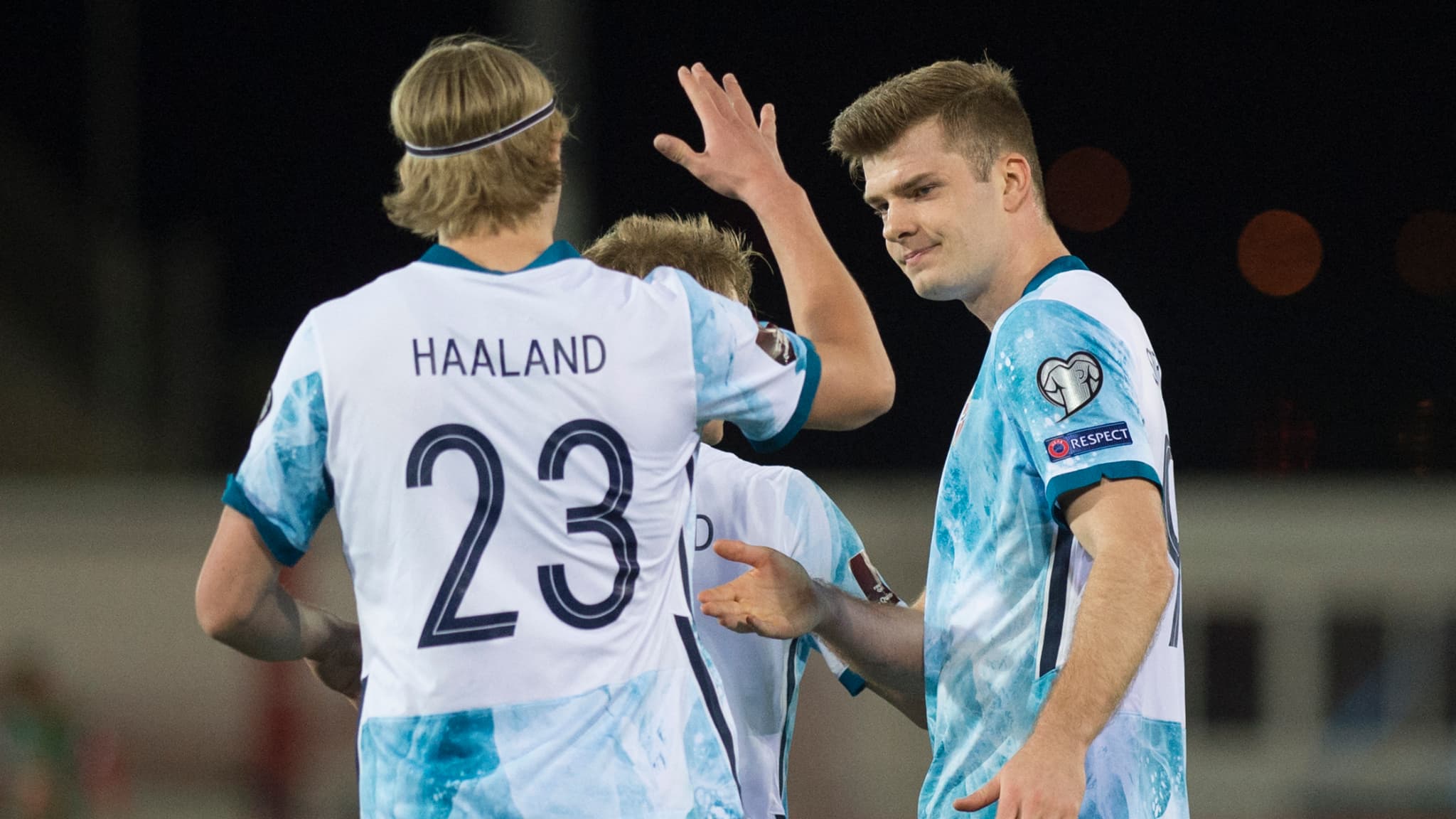 Erling Haaland et Alexander Sorloth
