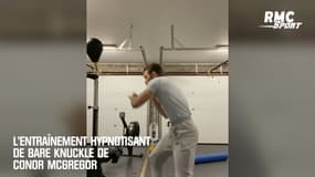 L'entraînement hypnotisant de bare knuckle de Conor McGregor