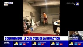 Confinement: une Lyonnaise court un marathon dans son garage