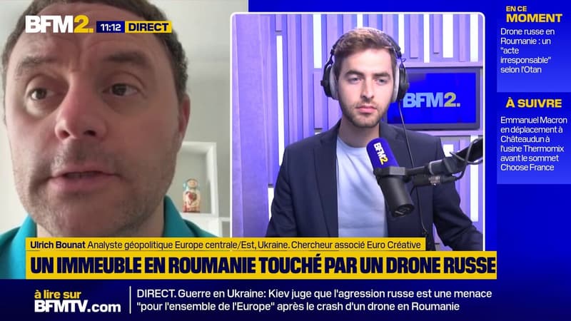 "C'était quasiment inévitable": le crash d'un drone russe en Roumanie est-il d'origine accidentelle ?