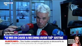 Meurtre de Justine: pour l'avocat de Lucas L., il faut que son client "perçoive ce qui s'est passé et cela va nécessiter un long travail"