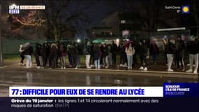 Seine-et-Marne: en raison de problèmes de transport, difficile pour certains lycéens de se rendre à l'école
