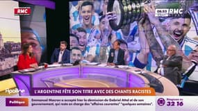 Football : l'Argentine fête son titre avec des chants racistes