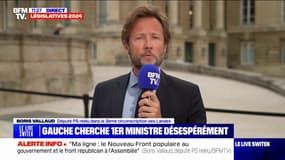 "Le Nouveau Front populaire peut gouverner pour prendre ces mesures d'urgences", réagit Boris Vallaud (PS) 