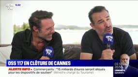 Nicolas Bedos et Jean Dujardin, duo de choc aux commandes d'"OSS 117 3"