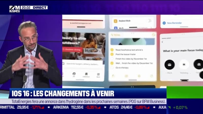 Apple : IOS16 les changements à venir