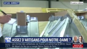 Face au chantier de Notre-Dame, un risque de pénurie de main d'oeuvre 