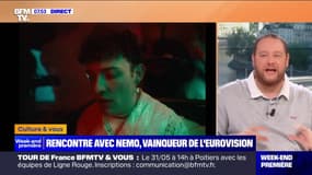 Eurovision: BFMTV a rencontré Nemo, vainqueur de l'édition 2024 du concours