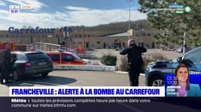 Alerte à la bombe au Carrefour de Francheville ce lundi matin