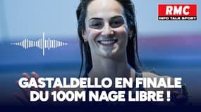Natation : Beryl Gastaldello se qualifie pour la finale du 100m nage libre !