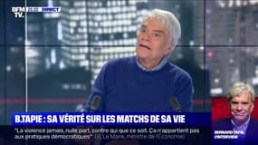 Bernard Tapie sur le PSG: "Si vous ne rencontrez que des équipes inférieures toute la saison, le jour où vous rencontrez des équipes de votre niveau, vous êtes en difficulté"