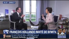 François Hollande face à Ruth Elkrief (1/2)