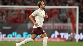Harry Kane pour sa première avec le Bayern en Supercoupe d'Allemagne, 12 août 2023