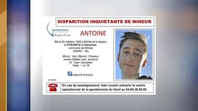 Antoine Zoia a disparu en mars 2016.