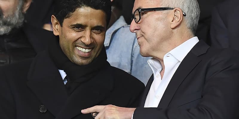 Nasser Al-Khelaïfi et Frank McCourt