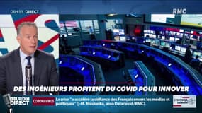 La chronique de Frédéric Simottel: Des ingénieurs profitent du Covid pour innover - 21/05