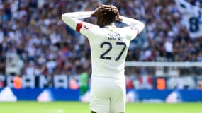 Mohamed Bayo lors d'un match de Clermont en Ligue 1