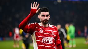 Pierre LEES-MELOU lors de PSG-Brest, le 19/02/2025