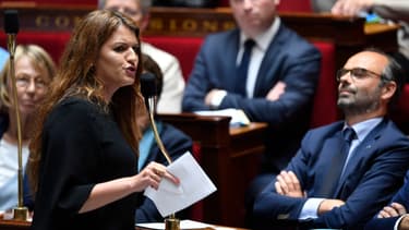 Marlène Schiappa à l'Assemblée nationale, le 15 mai 2018.