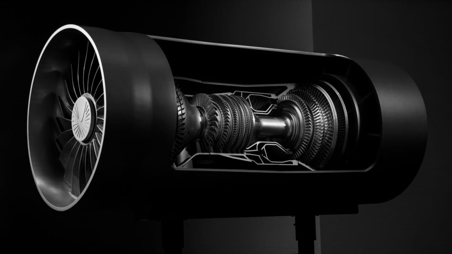 Le moteur Symphony de l'avion supersonique Overture

