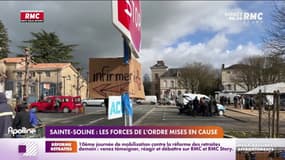 Sainte-Soline: les forces de l'ordre mises en cause 