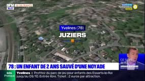 Yvelines: un enfant de deux ans hospitalisé après avoir été victime d'une noyade