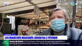 Paris: les marchés masqués jusqu'au 2 février