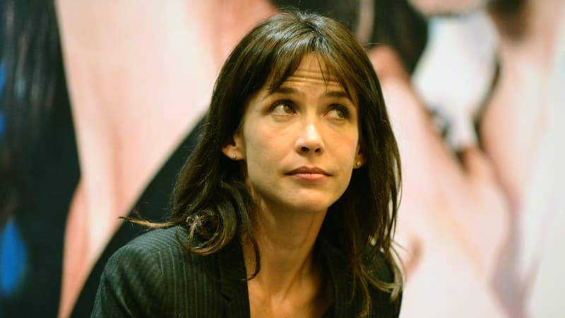 Sophie Marceau lors d'une conférence de presse à Pékin le 3 décembre 2012.