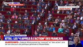 Gabriel Attal annonce la "mise en place dès cette année des groupes de niveaux" dans les collèges