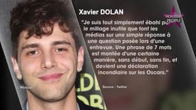 Xavier Dolan : Son coup de gueule contre les médias après ses propos sur les Oscars