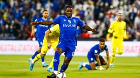 Odion Ighalo sous le maillot d'Al Hilal en février 2022.