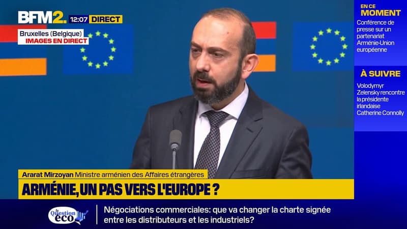Accord de paix Arménie-Azerbaïdjan: "Malheureusement, il n'y a pas de vision partagée", regrette le ministre arménien des Affaires étrangères