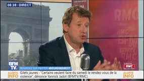 Yannick Jadot demande aux gilets jaunes "de trouver d'autres formes d'organisation de mobilisation"