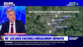 Ile-de-France: les lieux culturels inégalement répartis