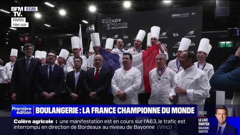 La France redevient championne du monde de boulangerie, 16 ans après