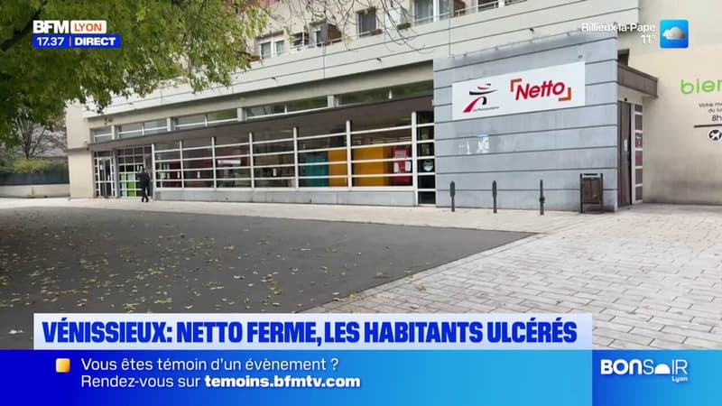 Vénissieux: Netto ferme, les habitants excédés