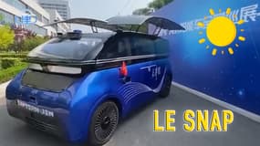 Tianjin, un prototype de voiture qui fonctionne à l'énergie solaire 