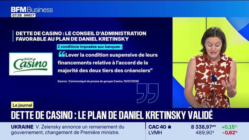 Dette de Casino : le plan de Daniel Kretinsky validé