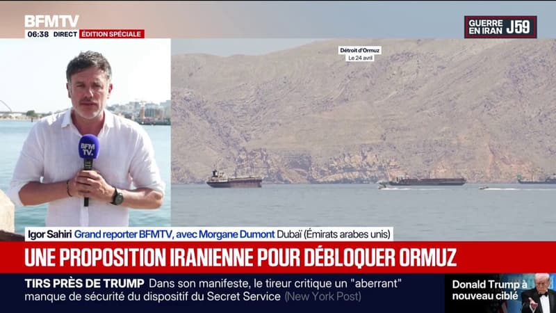 Guerre au Moyen-Orient: l'Iran a fait une nouvelle proposition à l'administration américaine pour débloquer le détroit d'Ormuz