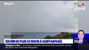 Saint-Raphaël: 150 millimètres de pluie sur le massif de l'Estérel