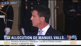 Valls à Cazeneuve: "Vous êtes un ami, vous êtes un frère"
